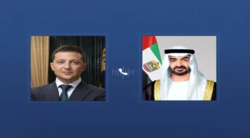 الرئيس الأوكراني يدين الاعتداءات الإيرانية على الإمارات في اتصال هاتفي